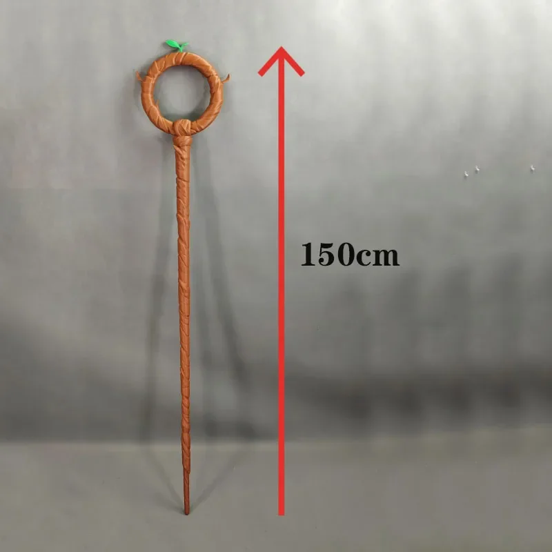 Marcille Staff Cane Delicious in Dungeon Cosplay Props Length 150cm Weapons Halloween Party Costumes Accessories
