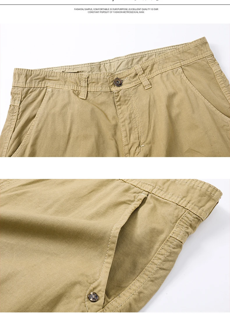 For 2024 Summer New Mens Casual Trouers Green Black Shorts Military Cargo Work Man Short Pants OverSize 30 38