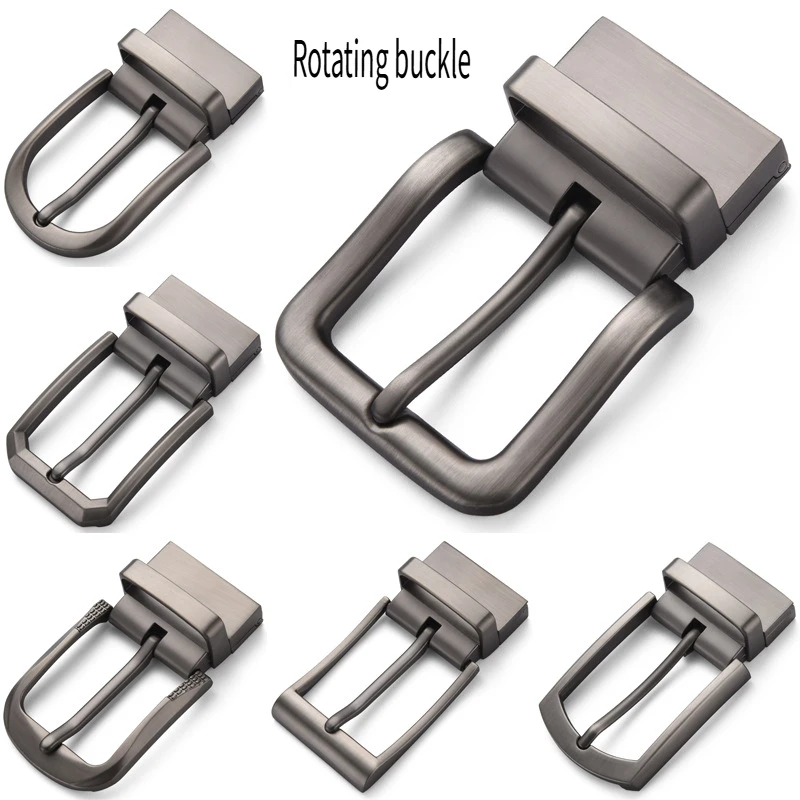 Men's Zinc Alloy Swivel Pin Belt Buckle 3.5cm - Fashionable Pants Belt Head