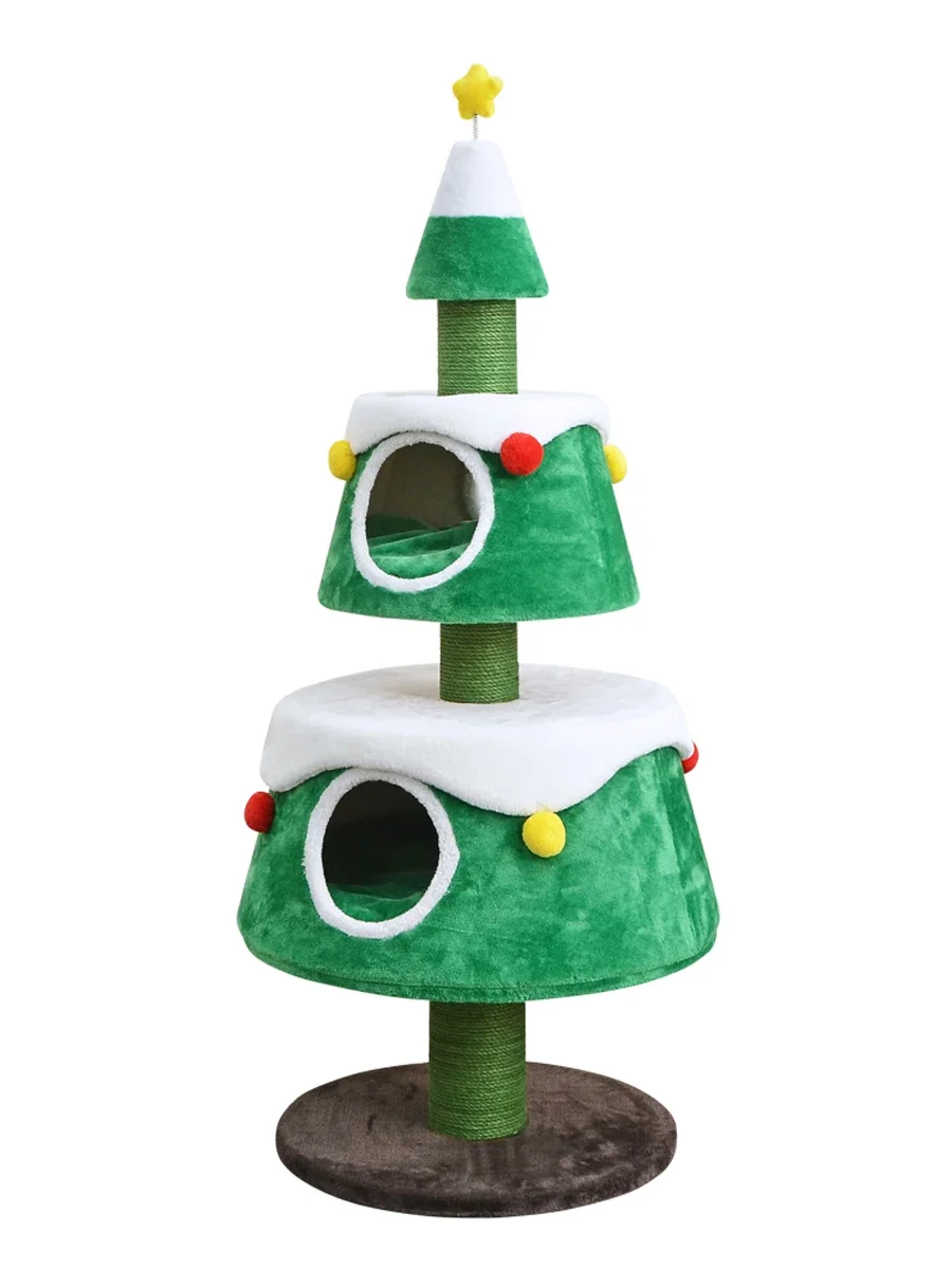 

Cat Tree Integrated Multi-Space Available Grab Column Toy Chamfer