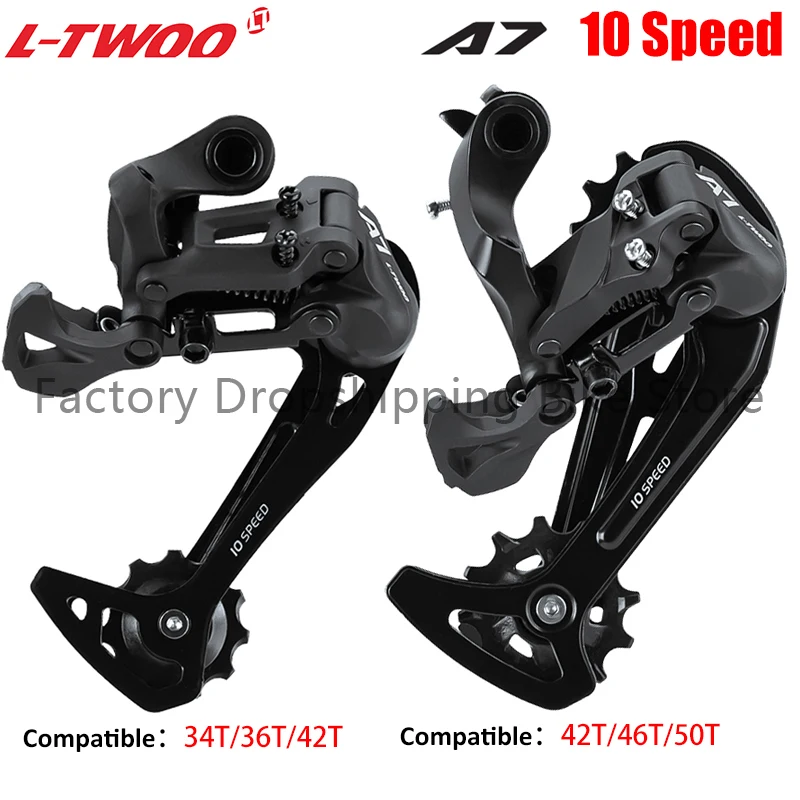 LTWOO A7 1x10 Speed MTB Bicycle Derailleur Groupset SUNSHINE Cassette 42T 46T 50T VG 11V Chains RACEWORK Crankset BCD104 32T 34T