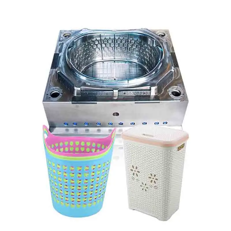 Plastic Injection Mold Plastic Mould For Large Industrial Dustbin Customized Design