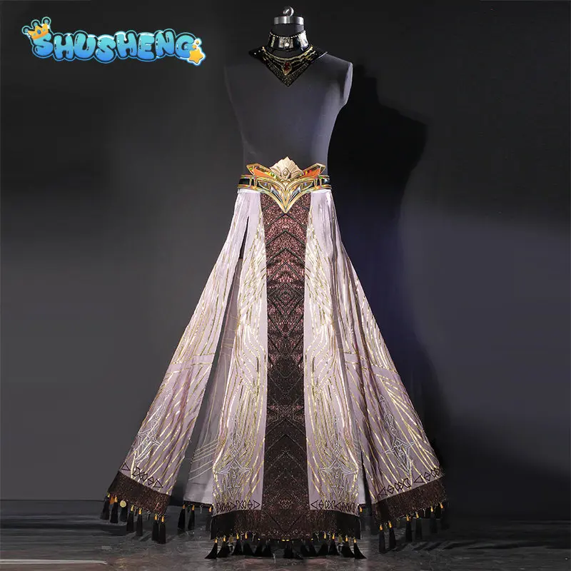 

Love and Deepspace Zayne Cosplay Costume The God of the End: Stamped Embroidery Heavy Industry Uniform Halloween Carnival Suit