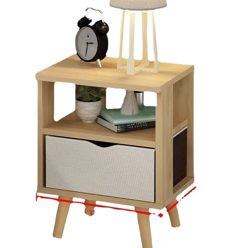 Bedside table simple modern bedside storage cabinet simple bedroom bedside small cabinet economical cross-border