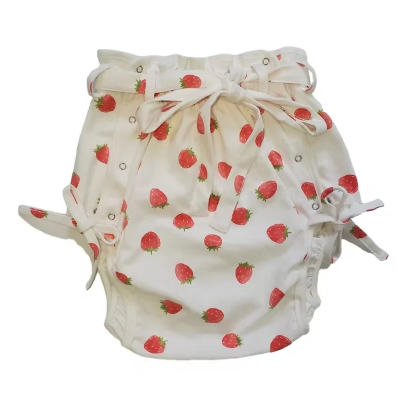 Мужской сексуальный чехол для подгузников с принтом ABDL, водонепроницаемые многоразовые подгузники, штаны для женщин, DDLG, трусики для взрослых и детей, накидка на подгузник