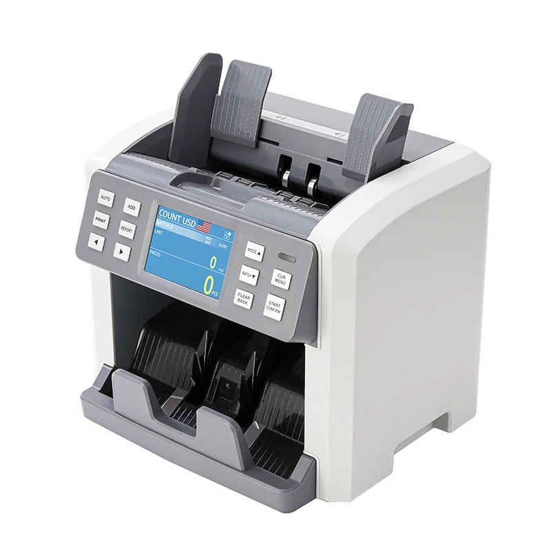 HL-P100 Value counter Money counter With Detection UV MG IR CIS Multi currencies counter