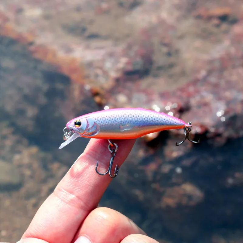 Japan Hot Model Sinking Minnow Fishing Lures 52mm 4.5g Jerkbait Bass Pike Carkbait Wobblers Swimbait Professional Hard Bait