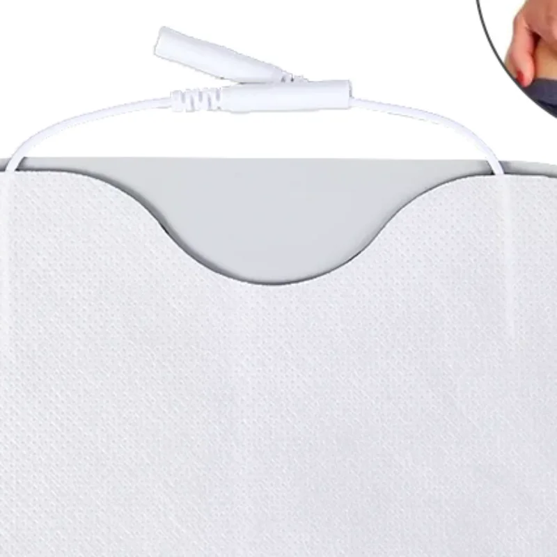 

1 Pcs Reusable Self-adhesive Electrode Pad Physiotherapy Gel Patch For Back Waist Body Tens Acupuncture Therapy Massager 10*15cm