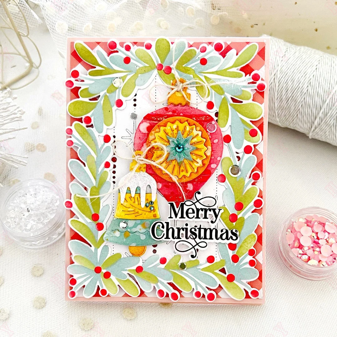 Weihnachten Pudding Schneiden Stirbt Briefmarken Schablone Sammelalbum Tagebuch Dekoration Schablone Präge Vorlage DIY Gruß Karte Handgemachte