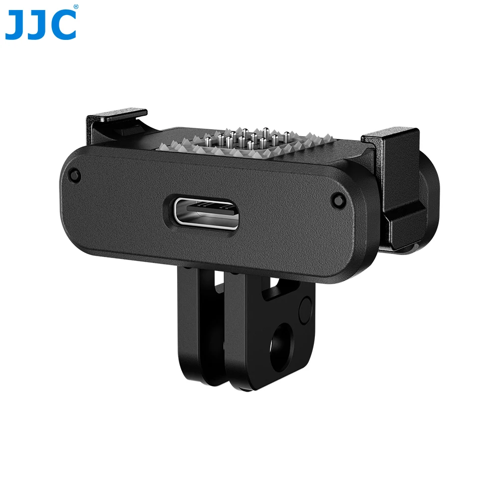 JJC Bidirectional Magnetic Mount for DJI Osmo Nano Rechargeable Quick Release Adapter with USB Type C Port Two Claw Mount