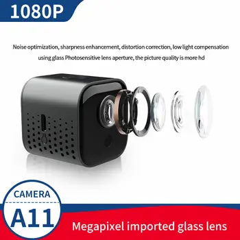 高畫質1080P小型監視器,行動偵測家用/戶外鏡頭,手機遠端WiFi安防嬰兒監視器 10 最佳銷售 手機相機 - №8