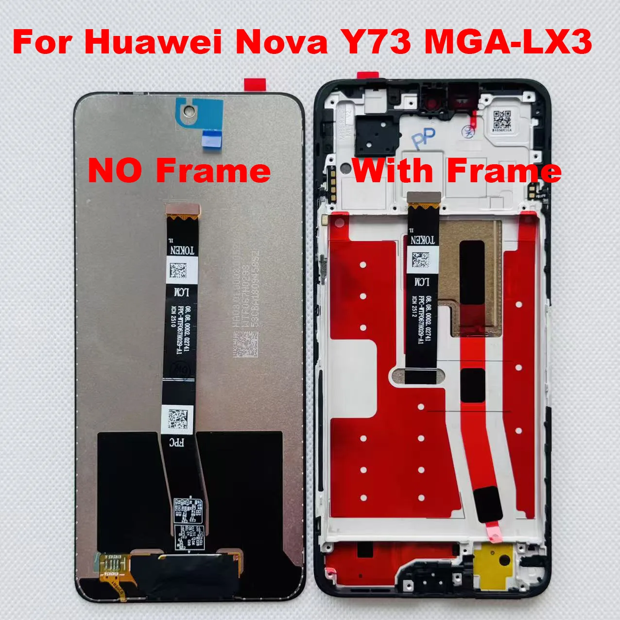 6.67' Original New For Huawei Nova Y73 MGA-LX3 LCD Display Touch