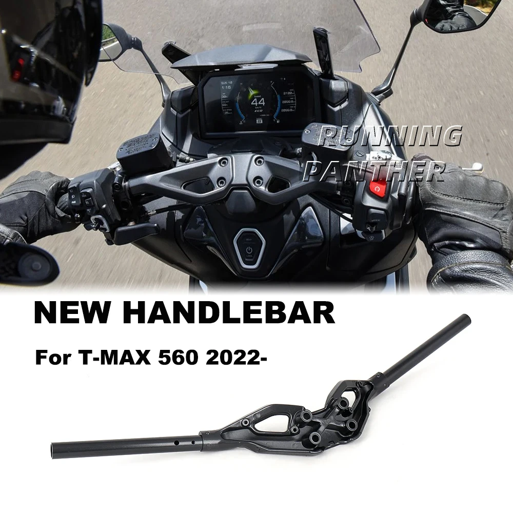 

New Durable Handlebar Motorcycle Accessories Riser Bar Aluminum For Yamaha T-MAX 560 TMAX560 T-MAX560 T-Max 560 2022 2023 2024