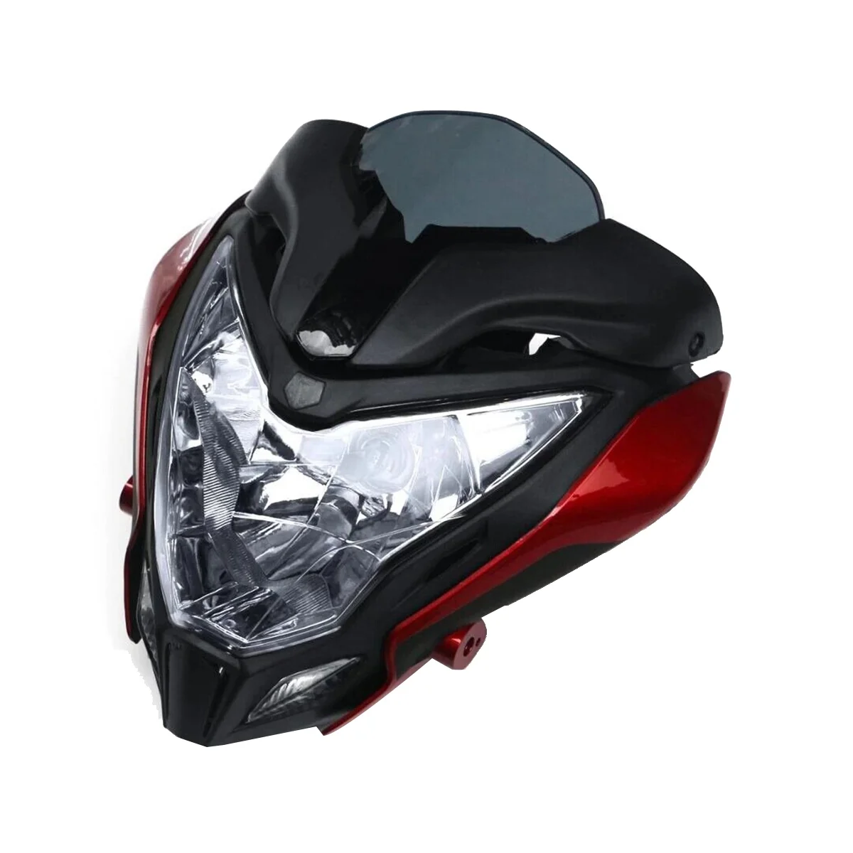 

Red Motorcycle Headlight Assembly Motorcycle Headlight Headlight Assembly for 150 200