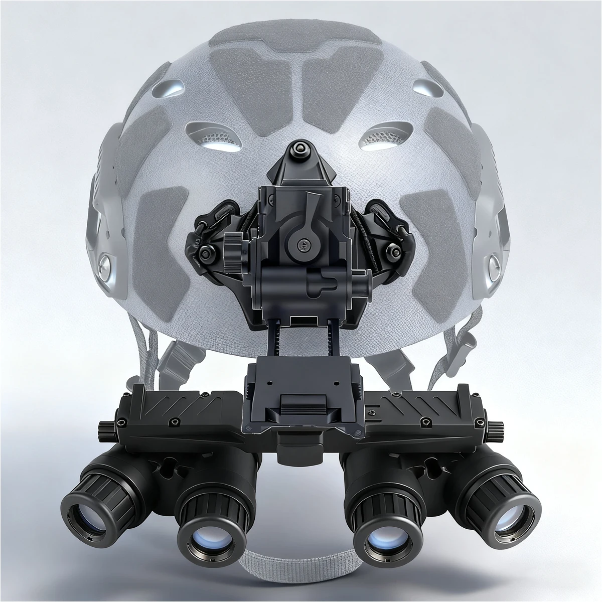 Imagen 7: Gafas de Visión Nocturna Tácticas GPNVG 18, Modelo DUMMY, Soporte para NVG, Accesorios para Casco con Adaptador de Montaje para Casco FAST L4G24 de Nailon