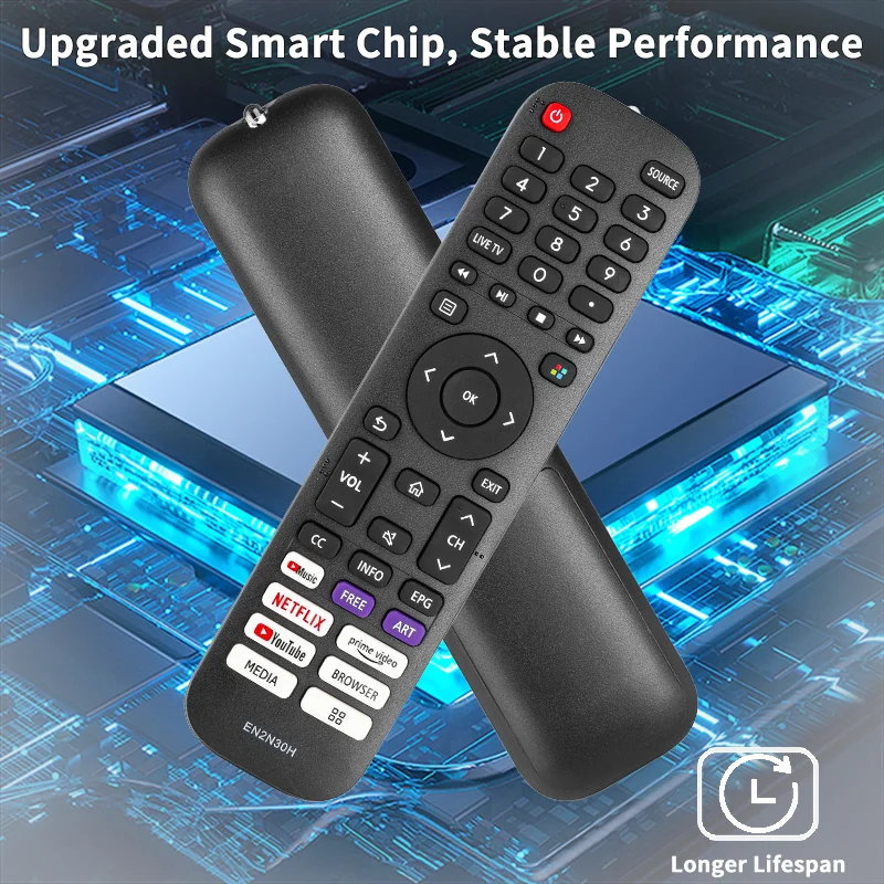 

EN2N30H For Hisense Remote Control Compatible With Hisense 4K UHD LED Smart TV 43H6G 50H6G 55H6G 65H6G 43V6G 50V6G 55V6G 65V6G