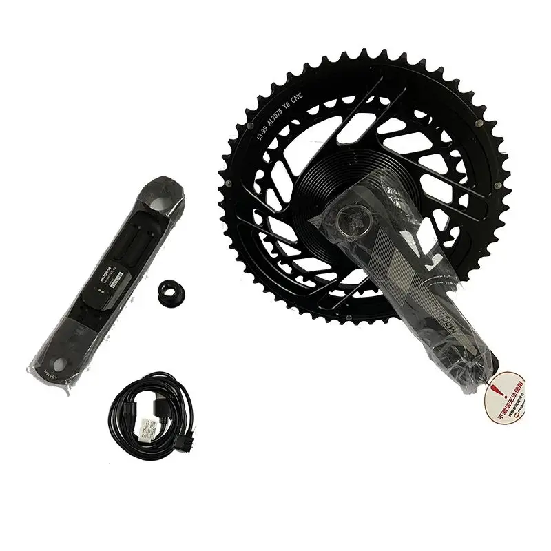 Power Meter P325CS Dual Side Crank Arm Power Meter Rechargeable Waterproof Road Bike Dual Protocol Crank Power Meter