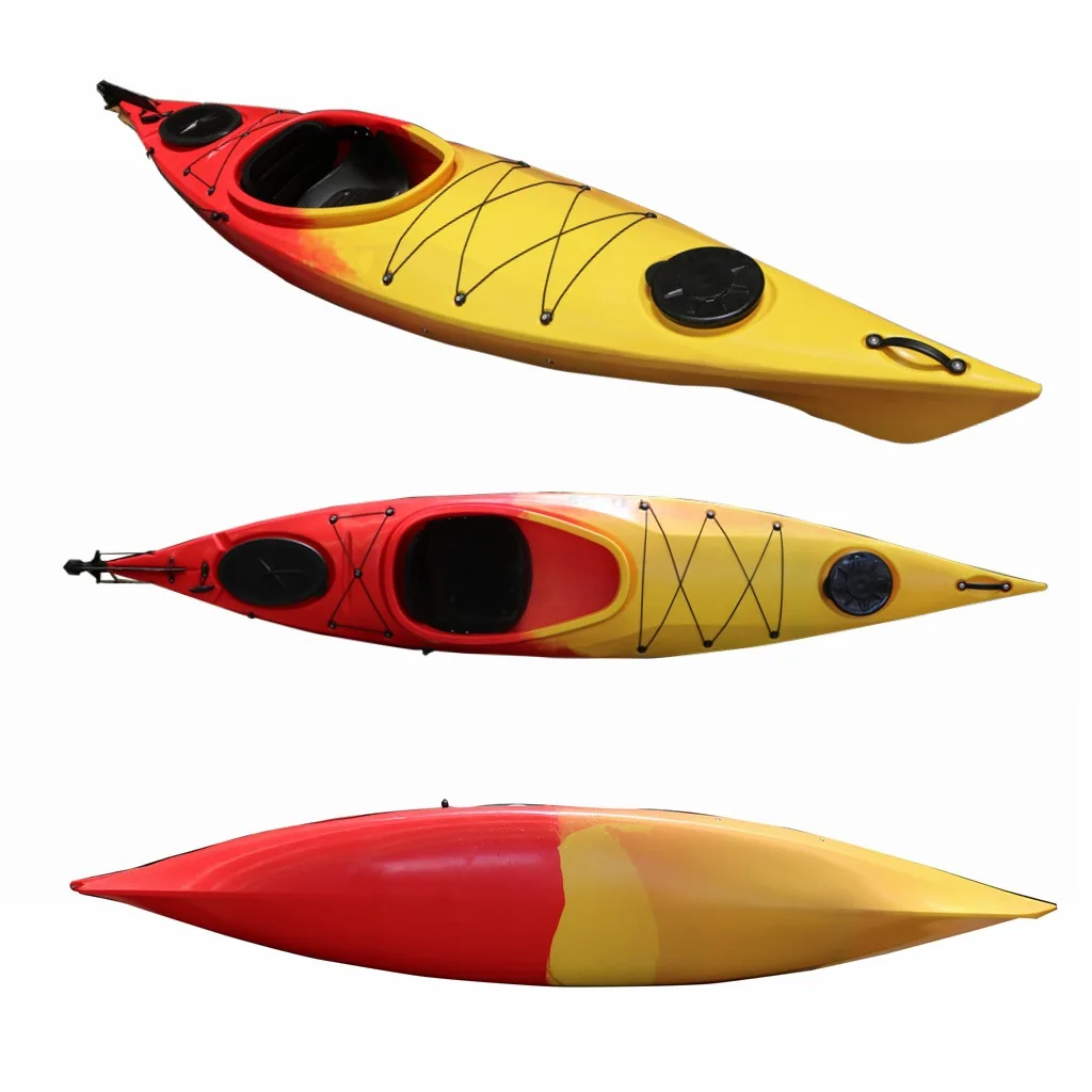 

Single Ocean Boat 3.5m Kayak Hard Boat Canoe Fishing Boat Outdoor Travel
