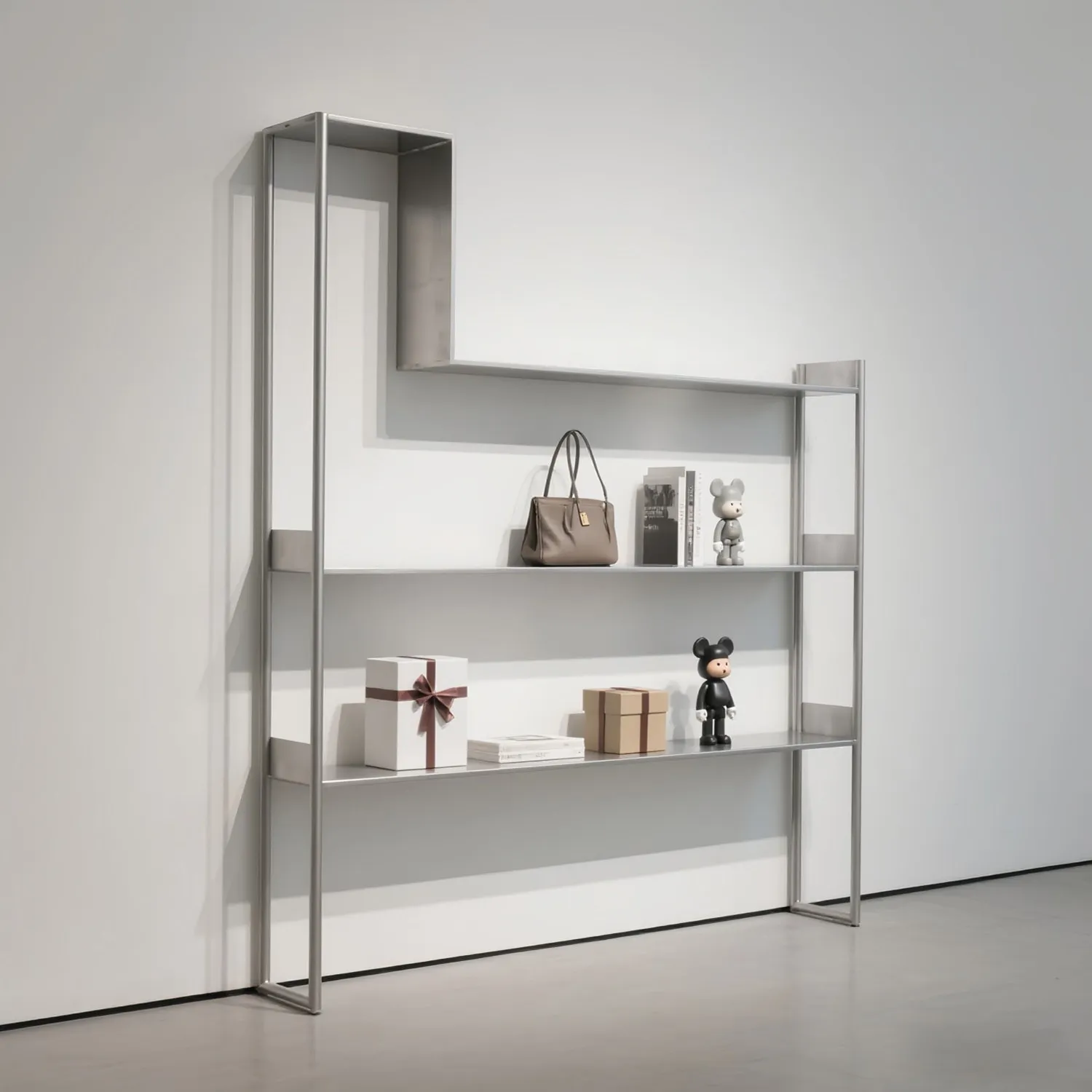 Design Style Iron Wrought Display Rack, Multi-layer Storage Rack, Irregular Display Cabinet, Sample Rack, Product Storage Rack