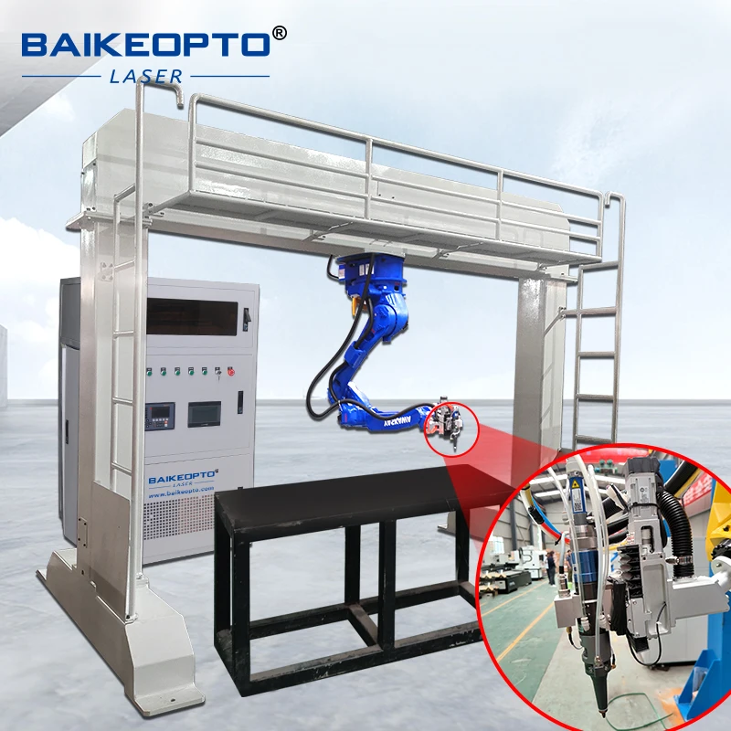 1500w Automatic Robotic 3D Laser Cutter | Multi-Axis CNC Cutting System for Steel/Acrylic/Foam | Factory Direct