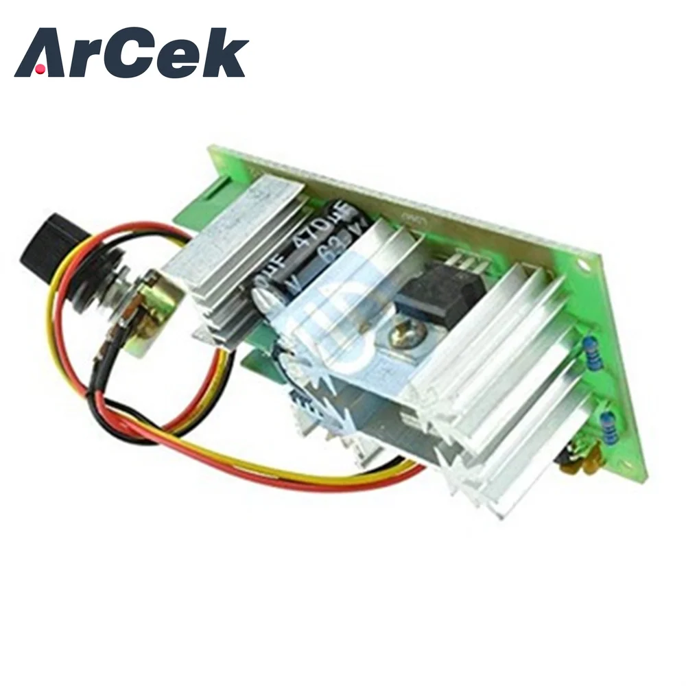 Universal DC 10-60V Motor Speed Control Regulator PWM Motor Speed Controller Switch 20A Regulator High Power Drive Module