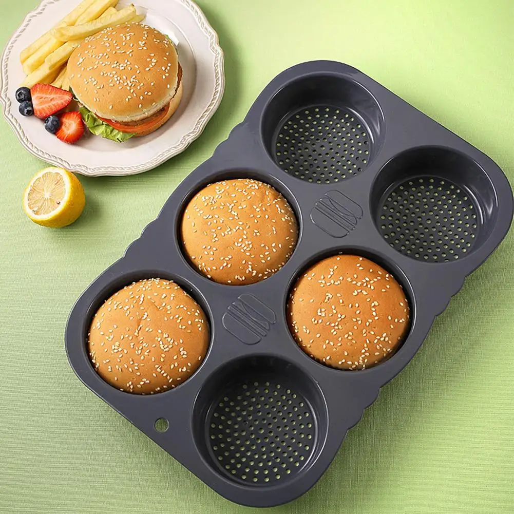 

Evenly Bread Mold Flexible Baking Mold Heat-resistant Non-stick Silicone Bread Pan Flexible Molds for Evenly Baked Baguettes