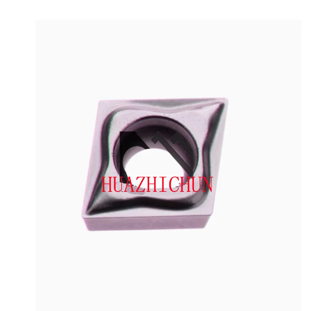 

HUAZHICHUN CCMT060202 NX2525 FV FP Carbide Inserts Milling Cutter Tool