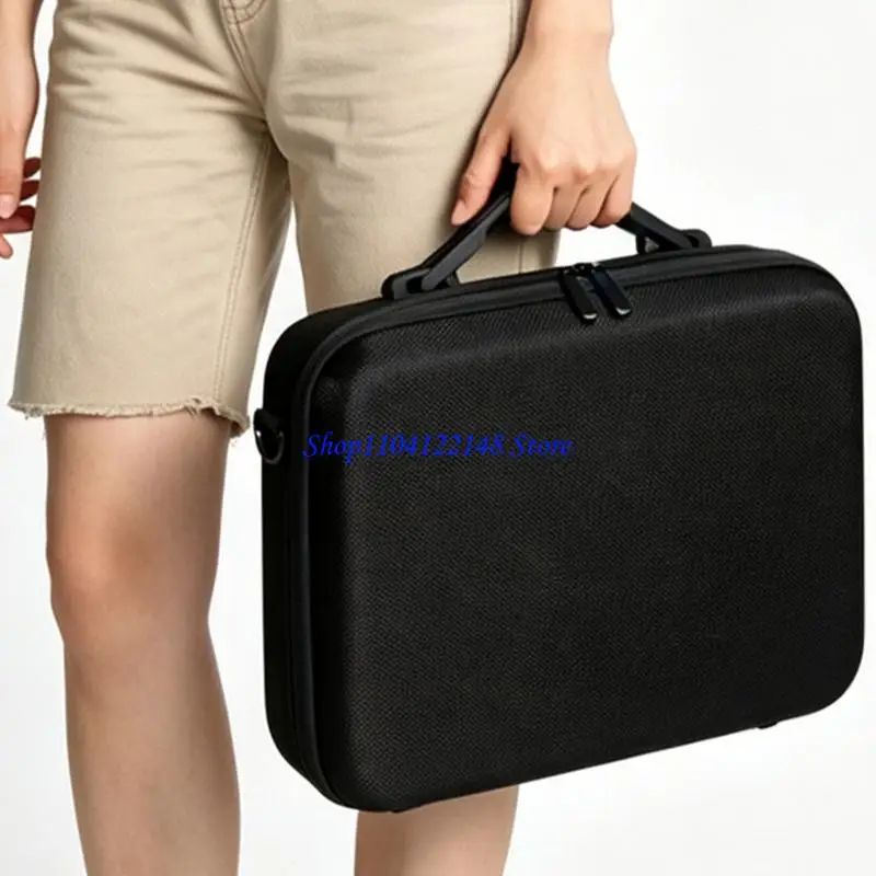 P9FA Projector Carrying and Storage Bag for Z9X with Molded Exterior, Divided Interior, Lid Pocket, Securing Band, 2-Pull