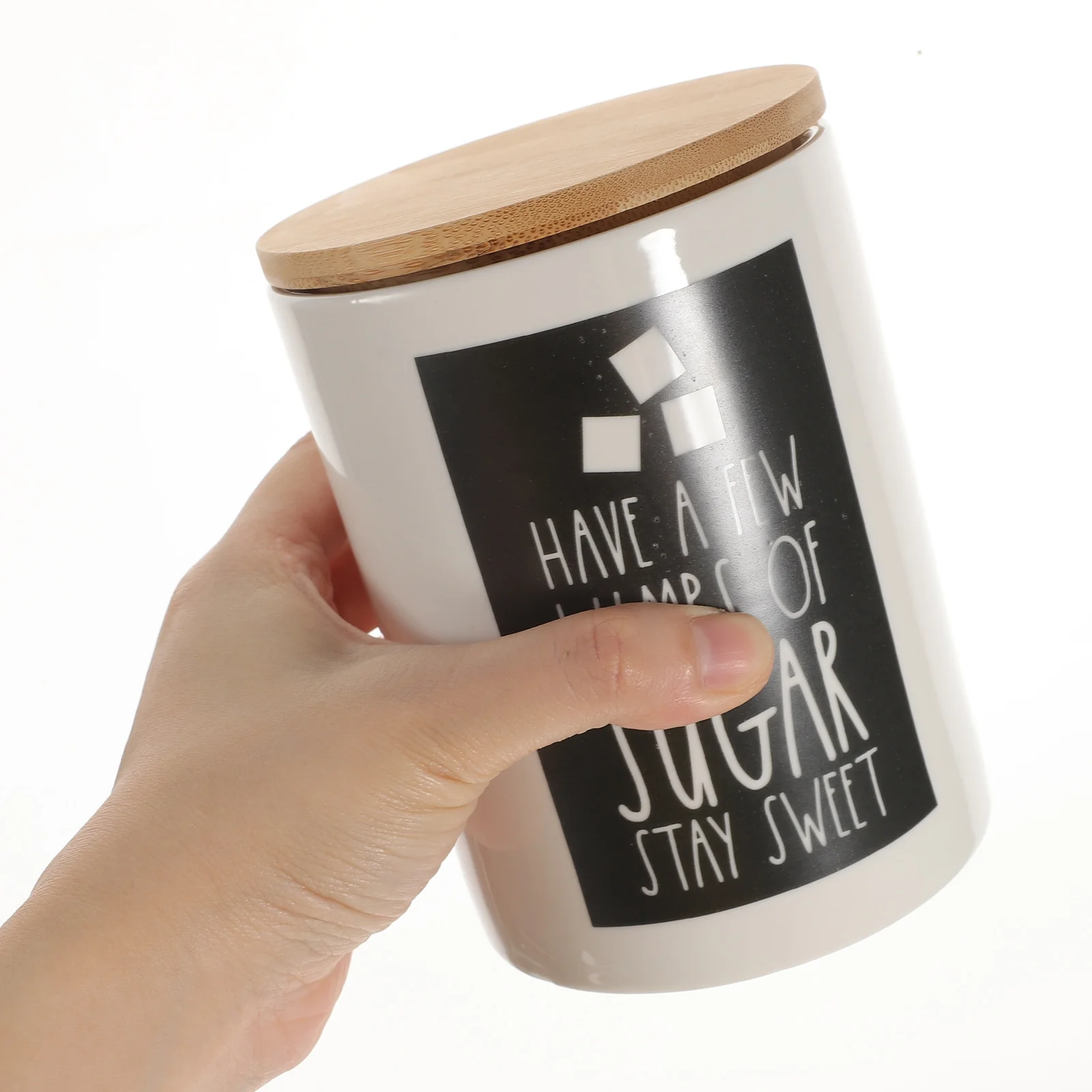 

Ceramic Sealing Jar Airtight Lid Scented Tea Coffee Bean Storage Container Kitchen Jars Nordic Style Kitchen Jars