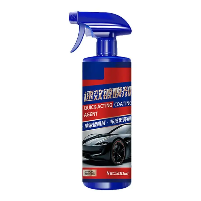 

500ml Coating Top Coat For Cars Nano Coating Auto Spray Hydrophobic Top Spray Coating Agent For Car Wax Polish Auto Accessories