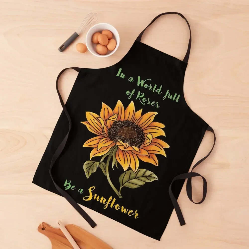 

Be a Sunflower Apron kitchen clothes for men For Woman Kitchens Woman Apron