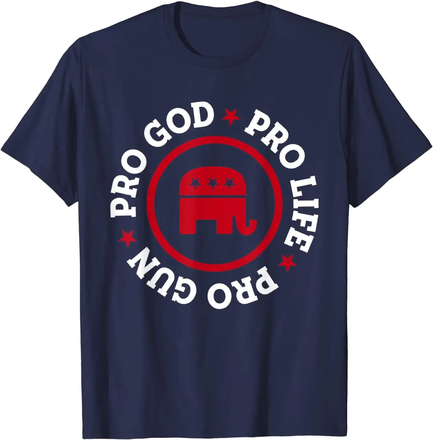 Pro Life Pro God Pro Gun. American Republican T-Shirt. Premium Cotton ShortSleeve O-Neck Mens T Shirt New S-3XL