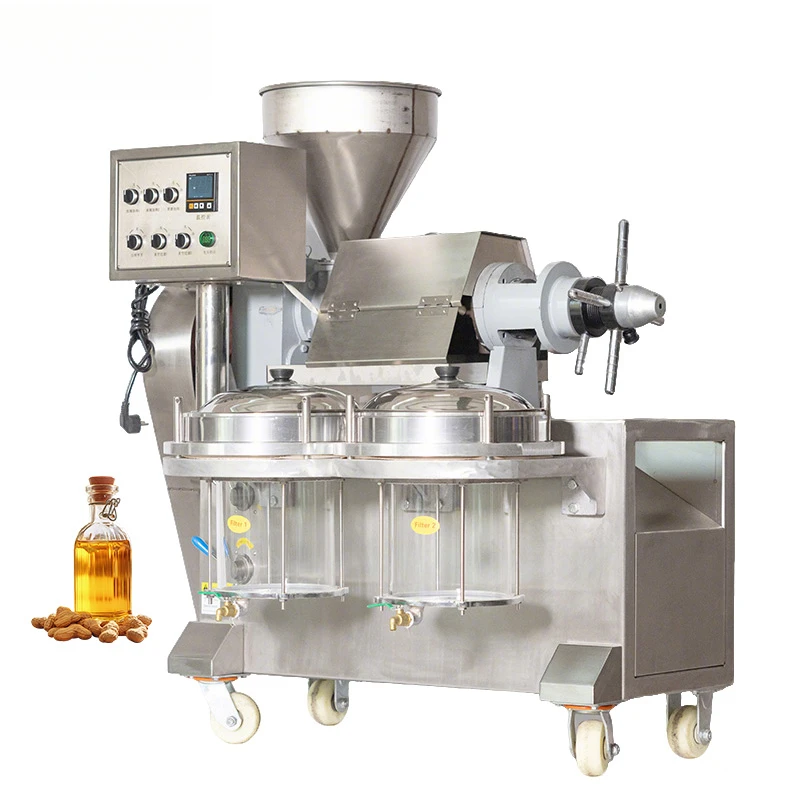 

Sunflower Seed Automatic Household Oil Press Machine Tea Seed Oil Peanut Hydraulic Pressing Production Line
