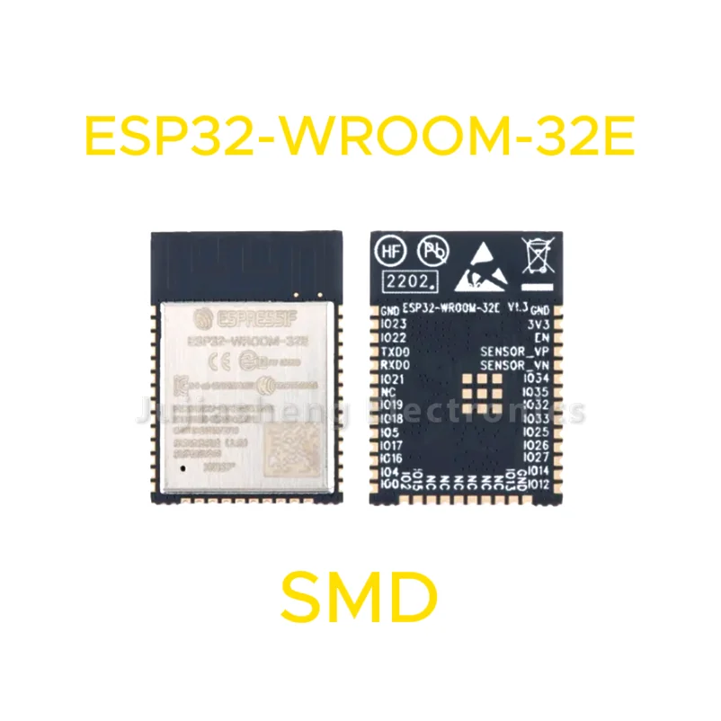 5PCS ESP32-WROOM-32E 4MB 8MB 16MB IC Dual Core WiFi Wireless Bluetooth-compatible MCU Module IOT ESP32 WROOM 32E Wireless Module