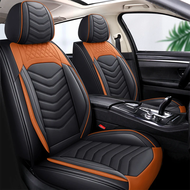 

BHUAN Car Seat Cover Leather For Mercedes Benz All Models E C SLK G GLS GLC GLE GL ML GLK CLS S R A B CLK Vito Viano W204