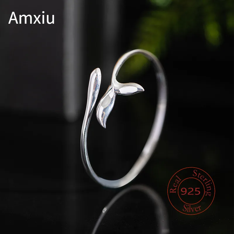 

Amxiu sterling silver 925 fashionable and simple whale shaped wristband lively hand jewelry handmade and creative jewelry