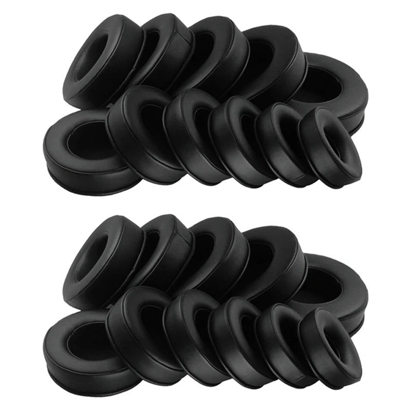 Nuovi cuscini per auricolari in schiuma morbida 2X Pu per Sony per Akg per Ath per cuffie 90Mm