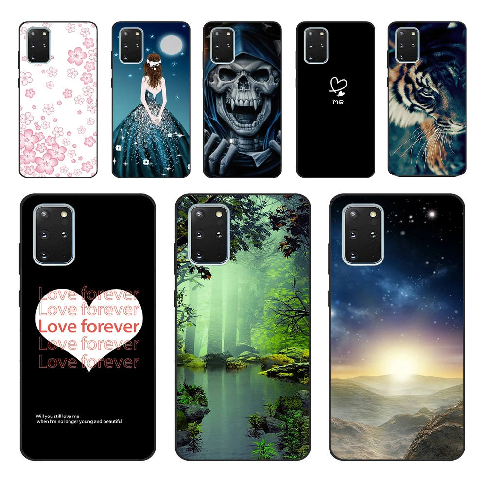 For Samsung Galaxy S20 Case Silicon TPU Cover For Samsung Galaxy S20 PLUS Phone Case For Samsung Galaxy S20 Ultra S 20 Case cat