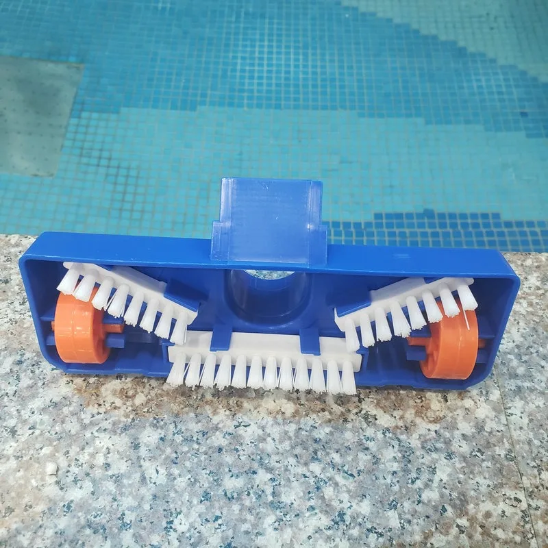 Portable Vacuum Nozzle Suction Pool Head Pool Cleaning Kit Spray Vacuum Suction Head with Bottom Brush