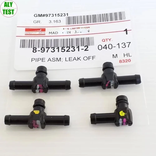 4 piezas para conector de inyector Isuzu D-Mac # 8-97315231-2 Juego de juntas de retorno de combustible