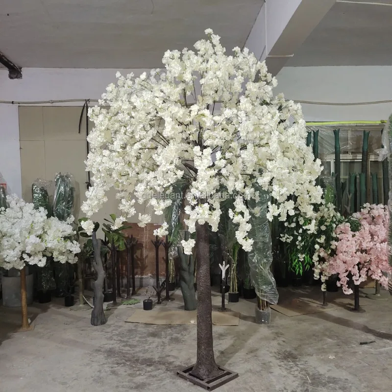 

FT-250MX Customized Outdoor Cherry Blossom Tree Large Silk Artificial Cherry Blossom Tree Wedding Decorations