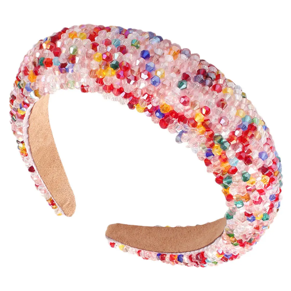 

1 шт. элегантная повязка для волос с кристаллами, свадебная повязка на голову, блестящий обруч для волос, свадебные аксессуары для волос подружки невесты, женская повязка на голову