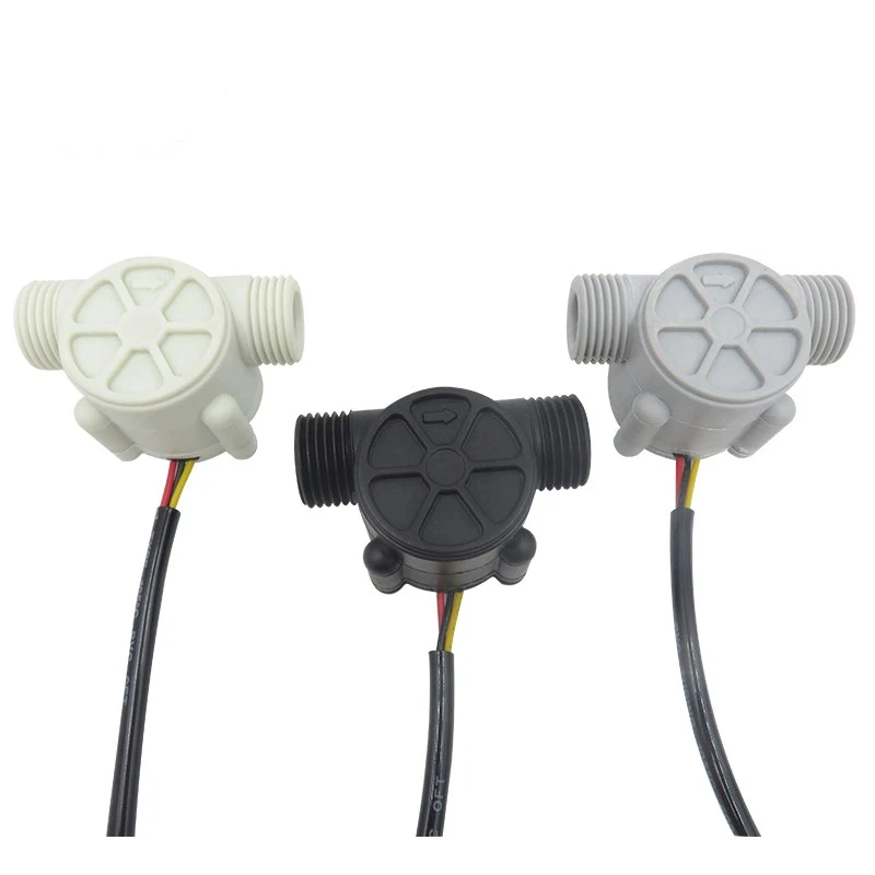 4-point Pipe Flow Meter, Water Flow Sensor for Water Heaters, Card Reader, Water Vending Machine, DN15 S201B