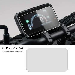 For Honda CB125R CB 125R 2024 New Motorcycle Accessories Scratch Cluster Screen Dashboard Protection Instrument Film