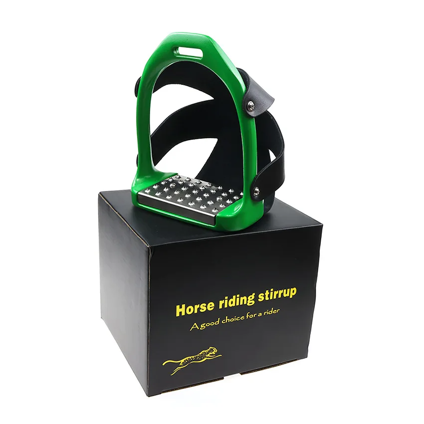 Die-cast Aluminum Stirrup With Stainless Steel Pedal Inner Width 120mm, Equestrian Accessories