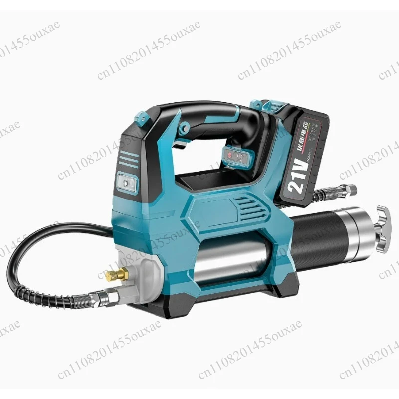 Factory Direct Lithium Battery Operated Grease Gun 12000PSI High Pressure Quantitative Grease Pump Equipped With Metal Tube