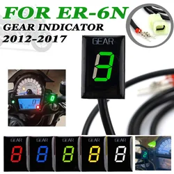 New For Kawasaki ER-6N ER6N ER 6N 2012 2013 2014 2015 2016 2017 Motorcycle Accessories LED 1-6 Gear Indicator Gear Display Meter