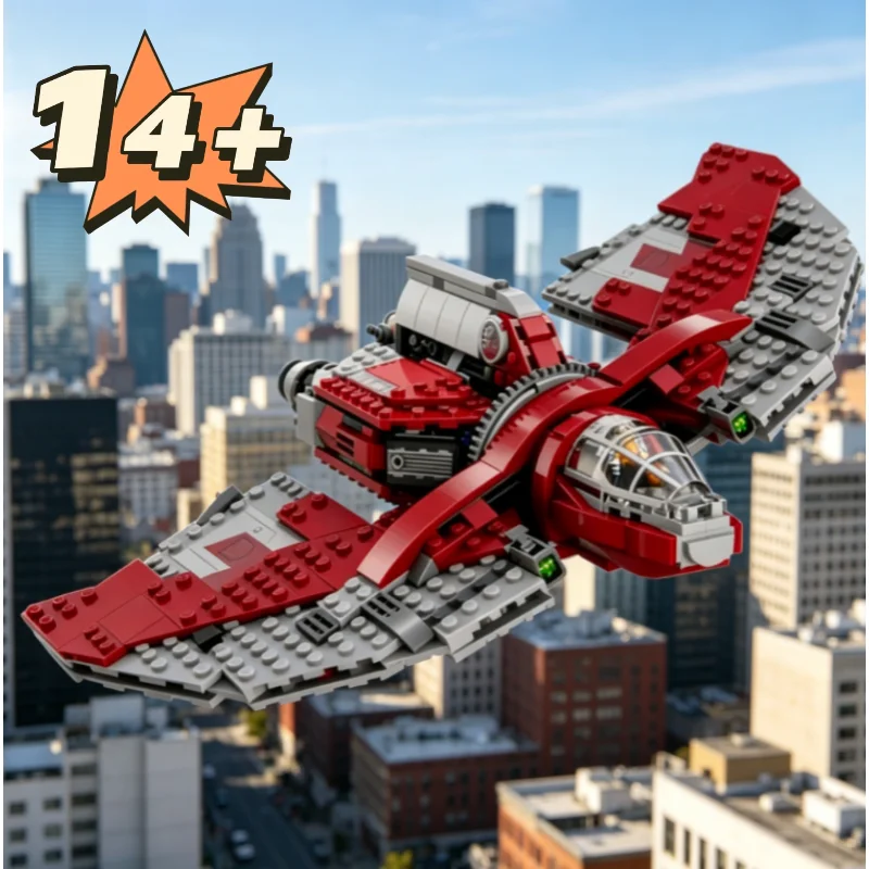 in-stock-t-6-spaceship-home-decor-model-assembly-599pcs-ornament-toys-for-adults-building-blocks-bricks-birthday-party-gifts
