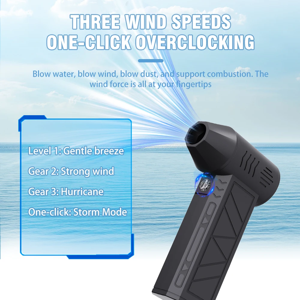 

Подуходувка Pro Turbo Air Duster | Беспроводная мультисцена Storm Wind для детализации автомобилей/клавиатуры/мастерской | Светодиодная система оповещения о безопасности