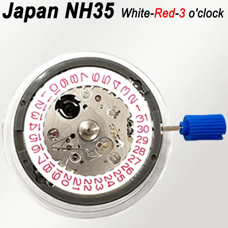 nh35-modding-movement-24-jewels-bi-directional-winding-30-crown-watch-mod-part21600-vph-±40s-day-24-jewels-red-numbers